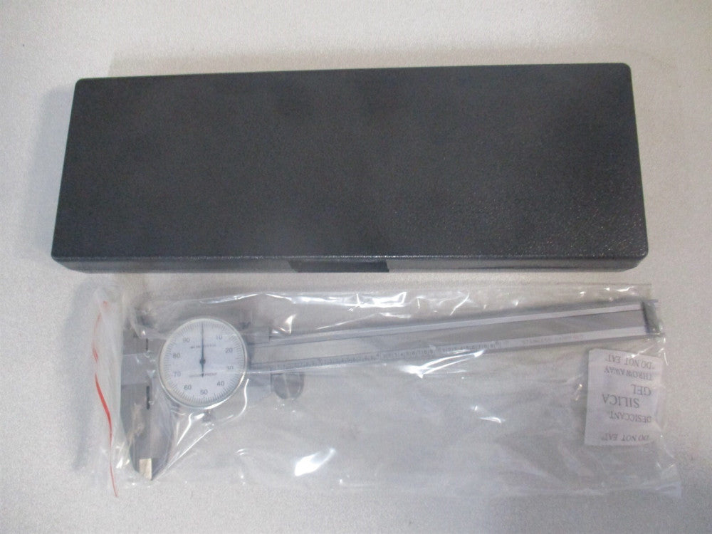 (MS170612001) 0″ to 6″ Range 0.001″ Graduation 0.1″ per Revolution, Dial Caliper