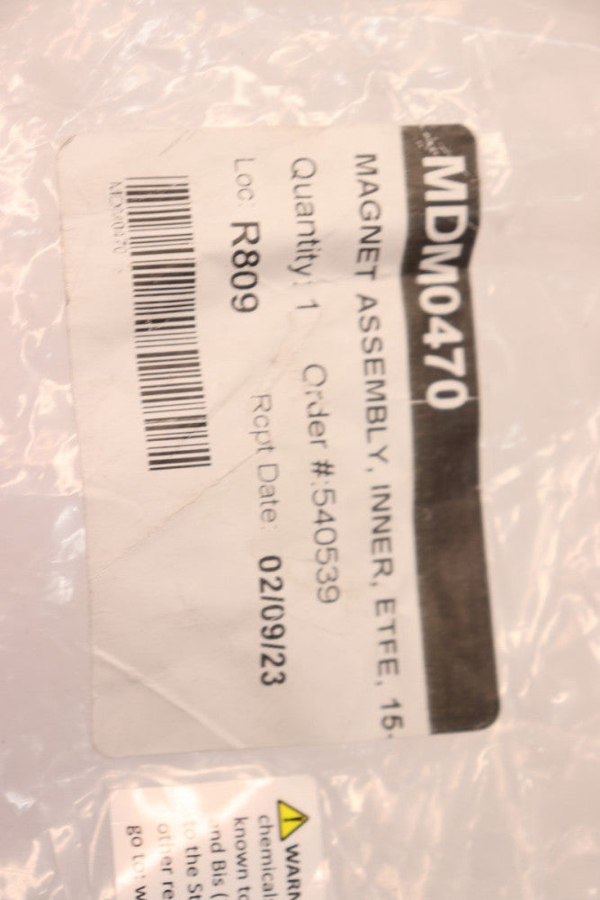 Inner Magnet Assembly MDM0470 Magnet Capsule, ETFE, MDM-15182/2158/326