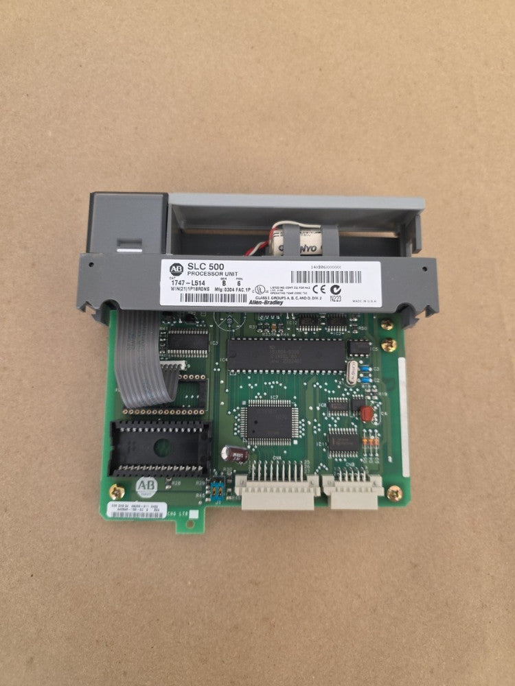 Allen Bradley 1747-L514 SLC 500 Processor Unit Ser. B FRN. 6 1747 