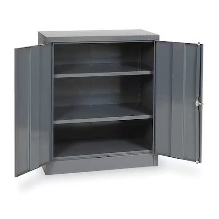 Zoro Select 1Ufd3 Shelving Storage Cabinet, 42 In H, 36 In W, 18 In D, Swing,