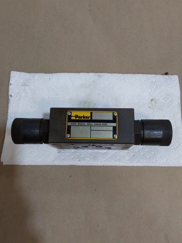 PARKER FM3DDKN-55 Dual Hydraulic Flow Control Valve 5000Psi