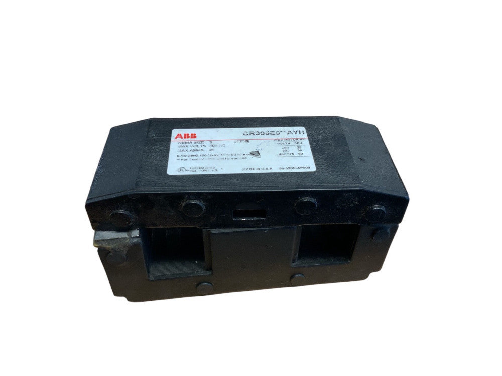 GE - GENERAL ELECTRIC CR305E0**AYH NEMA SIZE 3 - 90 AMP
