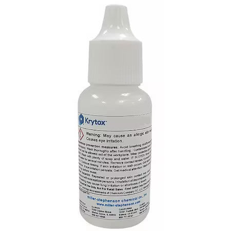 Krytox Lbbgpl106 Lubricant, 1 Oz., Dropper Bottle, Pfpe, Colorless