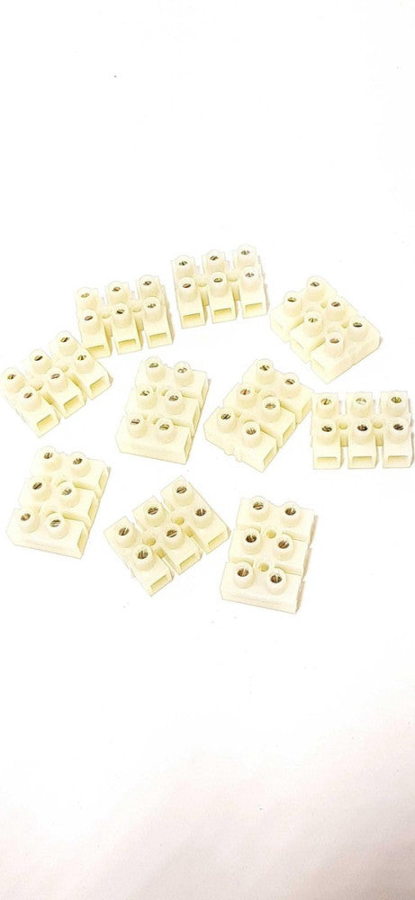 TE Connectivity TSB1217-3 Dual Row Terminal Strip Screw Terminal Barrier Block L