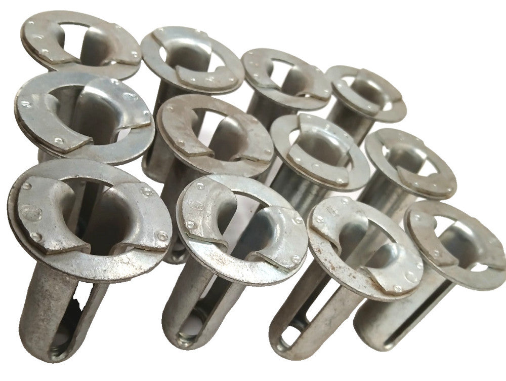 DANLY SPRING RETAINER ID 1-3/4" OAL 2-7/8" BODY DIA 1"  STEEL  LOT OF 12