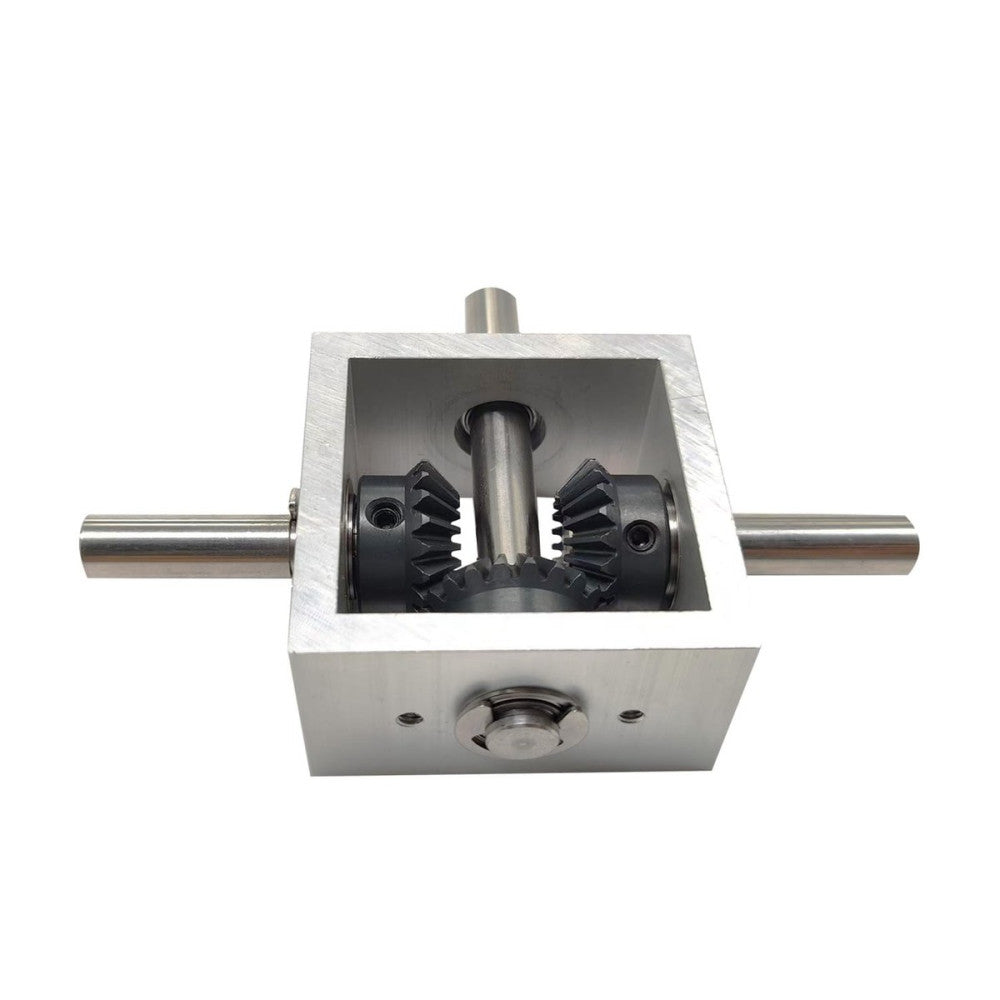 1:1 Right Angle Bevel Gearbox 1.5 Module 20 Teeth 90° Drive 10mm shaft 