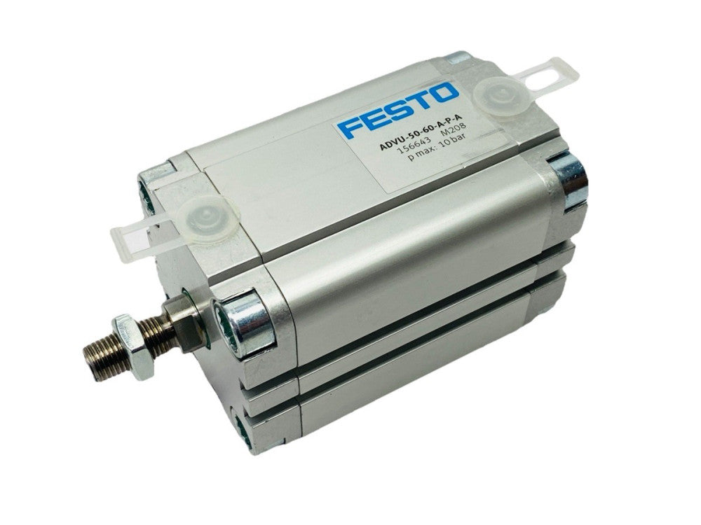 Festo ADVU-50-60-A-P-A Compact Pneumatic Cylinder 50mm Bore 60mm Stroke