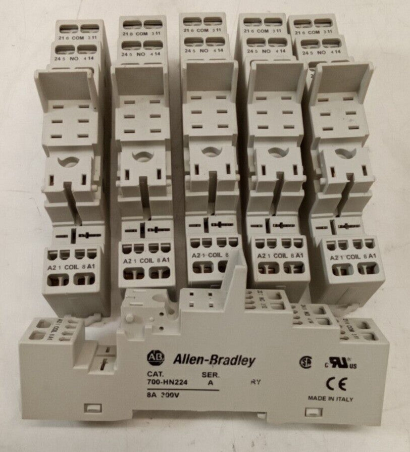 Allen-Bradley 700-HN224 Terminal Socket (Lot of 6)