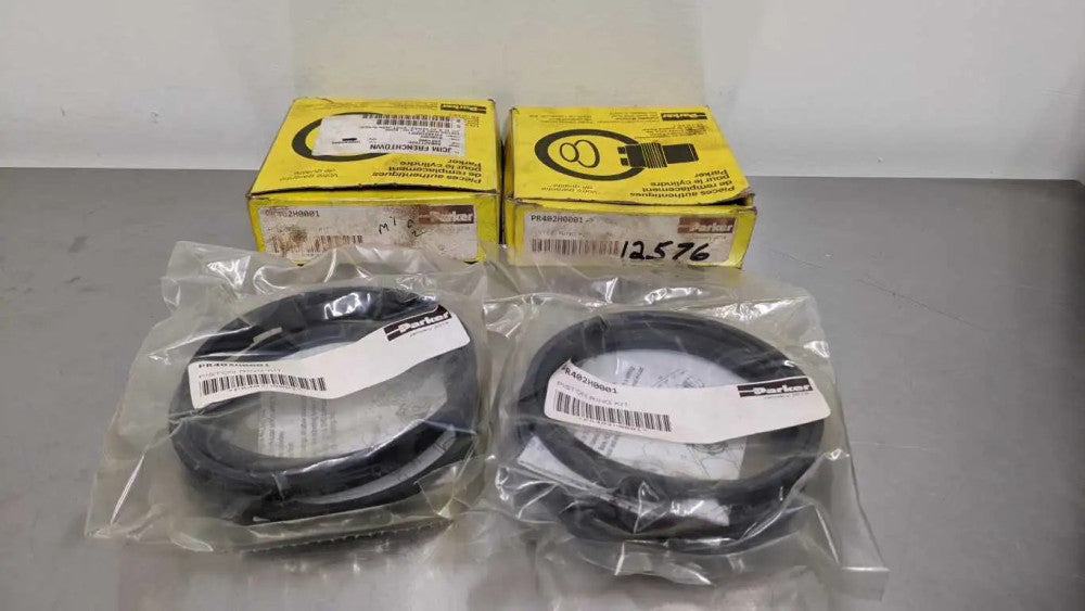 Parker PR402H0001 Piston Ring Kit 4" Bore 2H, 3L, VH Series (Cast Iron Rings)