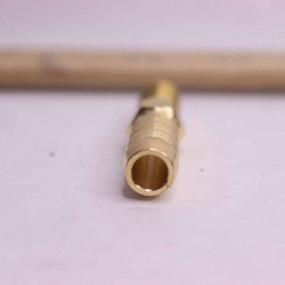 Straight Hose Pipe Fitting Equal Barb Water Pipe Joint Brass 5MM - 5MM