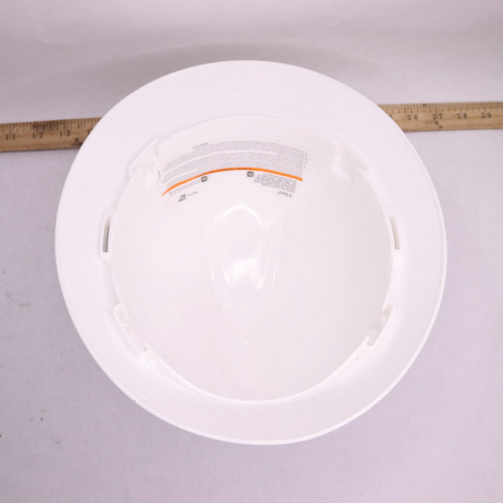 MSA V-Gard Protective Helmet Hard Hat White - Promotionally Branded