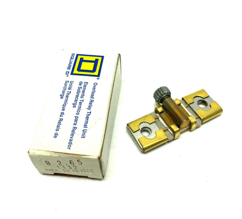 Square D B2.65 Thermal Overload Relay Element