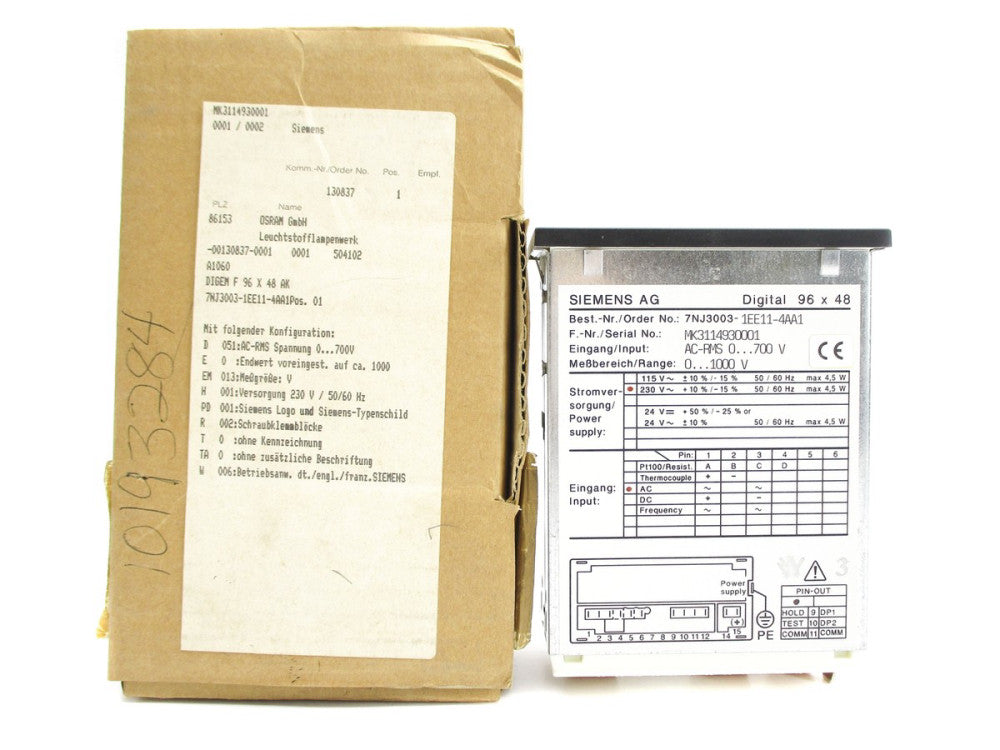 SIEMENS 7NJ3003-1EE11-4AA1 NSMP