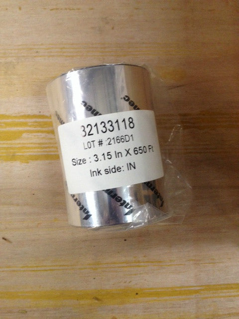 (Box of 25) Specialty Resin Black Ribbons (3.15 IN. X 650 FT)