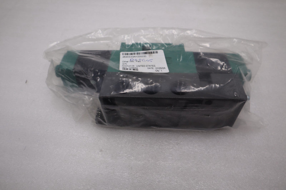 NEW Numatics 254SS43AK000030 Pneumatic Solenoid Valve STOCK H1476