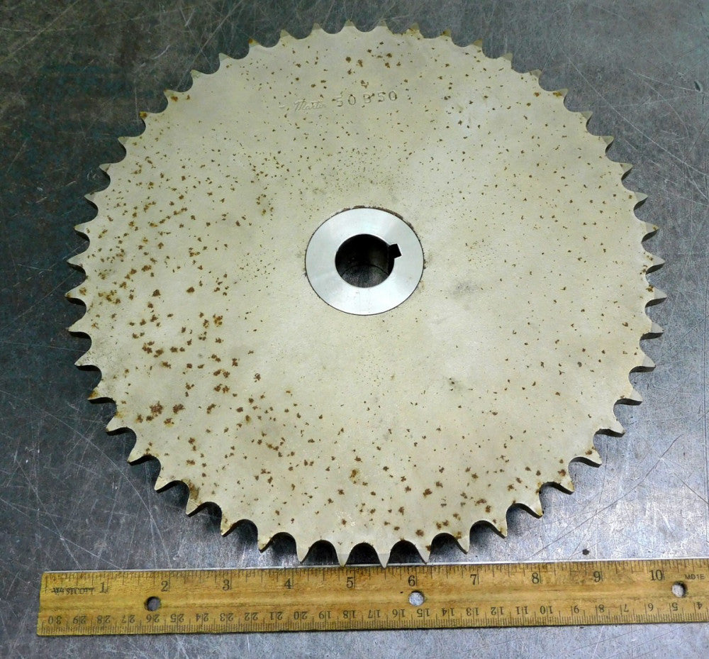 Martin 50B50 Roller Chain Sprocket #50 50 Teeth 1" Bore