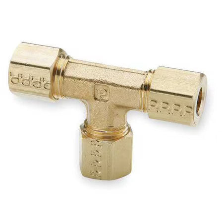 Parker 164C-2 1/8" Compression Brass Union Tee 10Pk