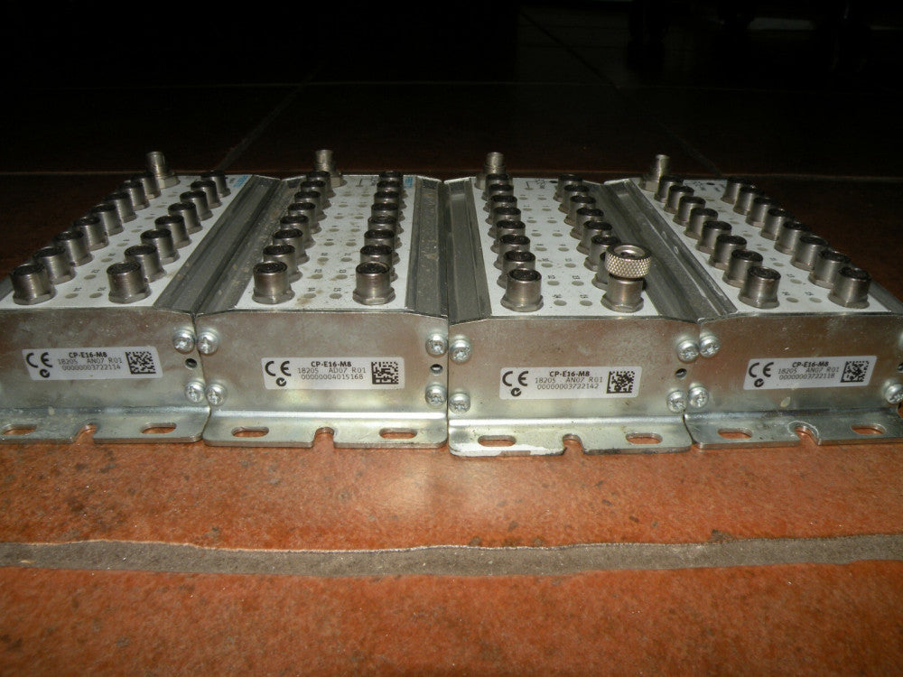 (1) FESTO 16-PORT COMPACT INPUT MODULE CP-E16-M8 18205