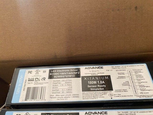 (1) Signify XI180C180V144VSF2 Advance Xitanium SR Programmable LED Driver