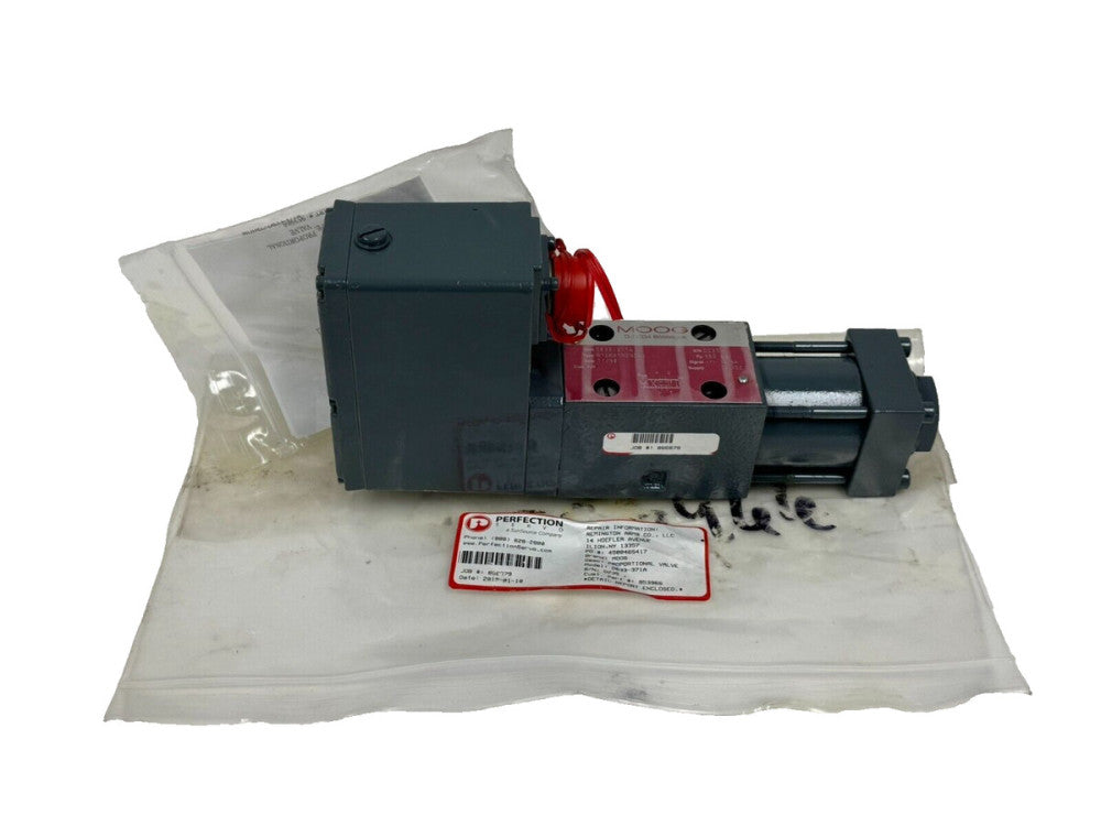 MOOG D633-371A SERVO VALVE R16KA1M0NSX2 REFURBISHED