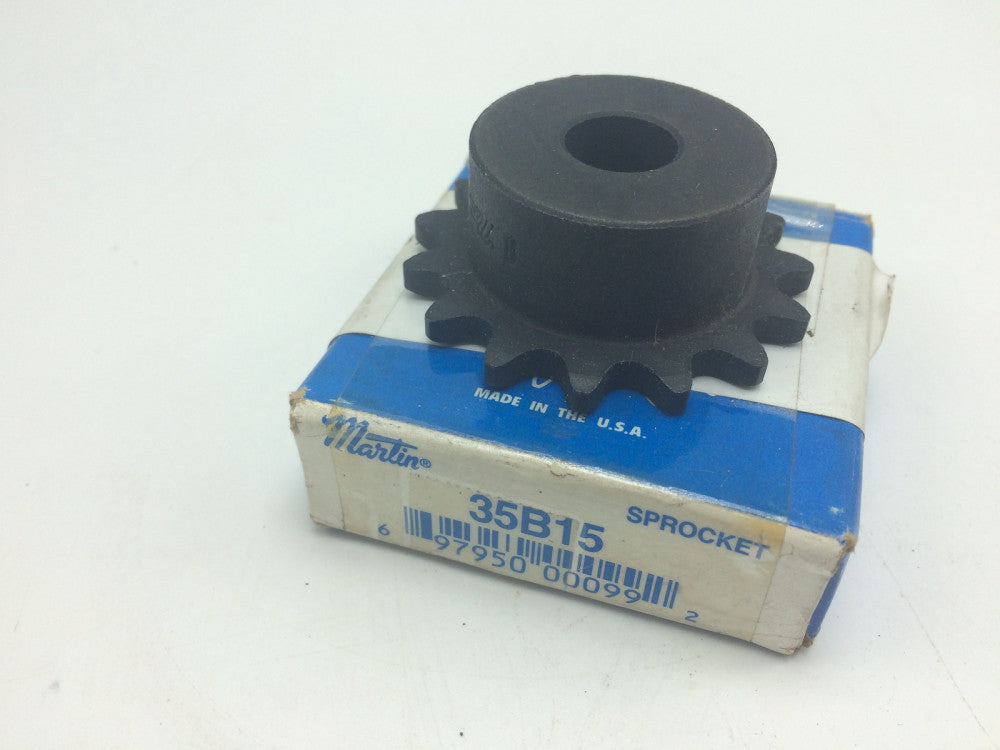 NEW Martin 35B15 1/2" Stock Bore Sprocket 