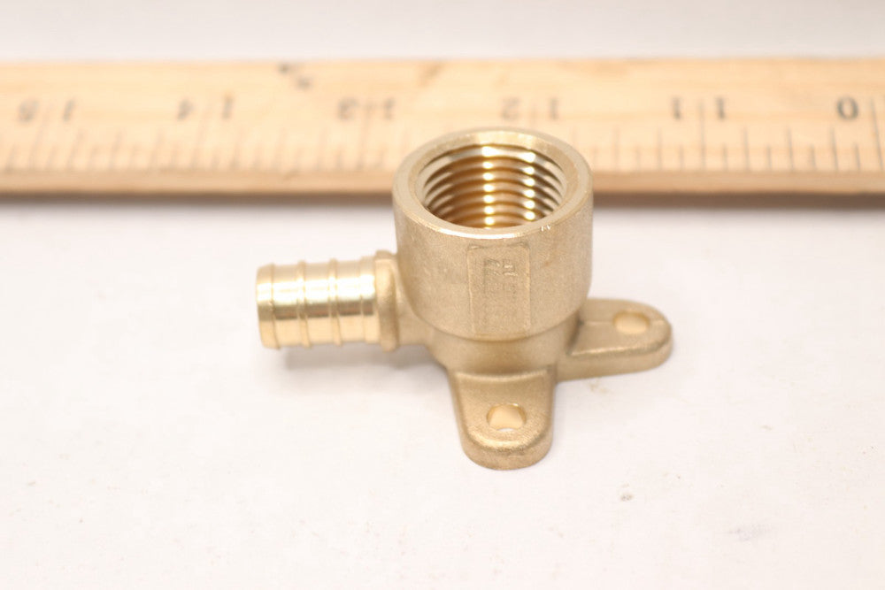 Lead Free Drop Ear Elbow Brass 1/2" x 3/8" FIP 