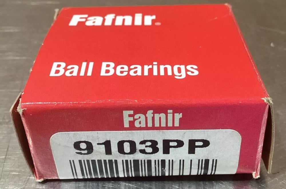 Fafnir 9103PP 17mm X 35mm X 10mm Sealed Bearing, NOS Surplus