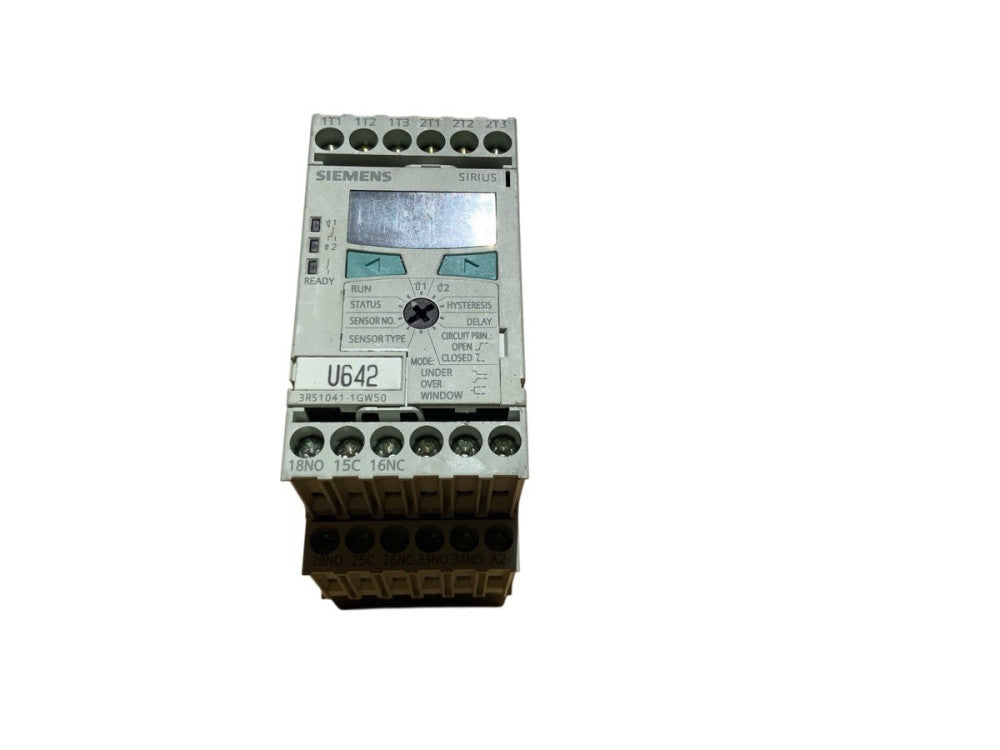 Siemens 3RS1041-1GW50 Temperature Monitoring Relay