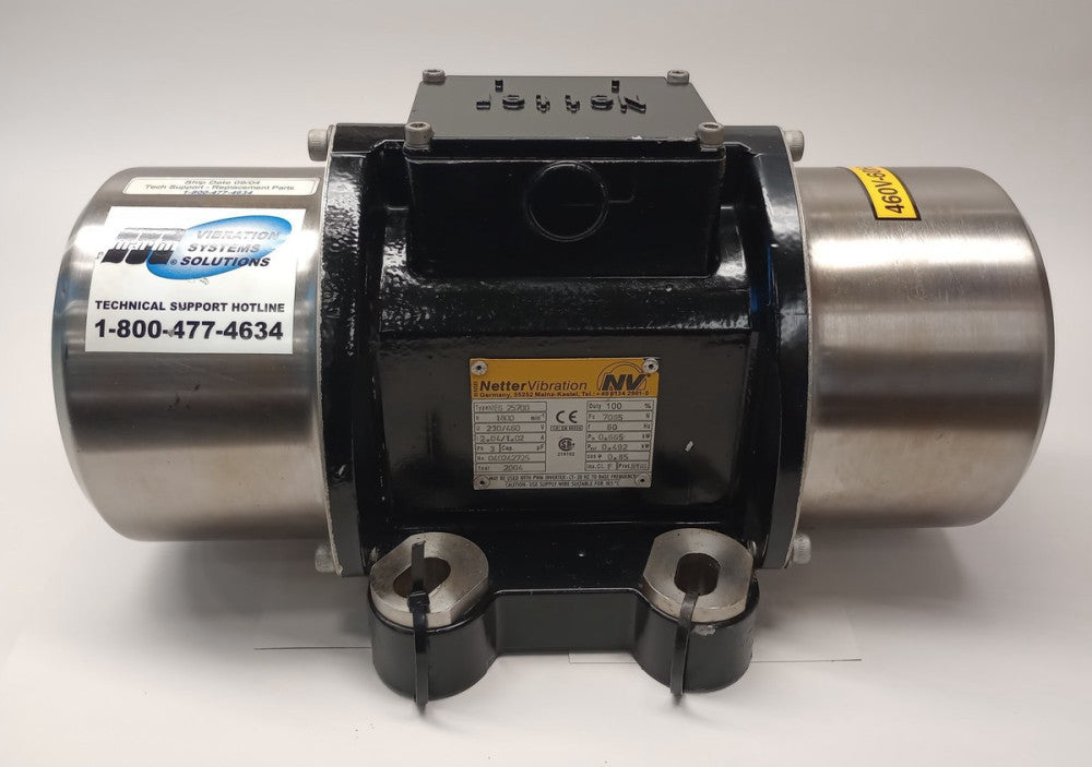Netter Vibration NEG 25700 Used Vibrator 3ph 1800rpm 230/460V 60hz