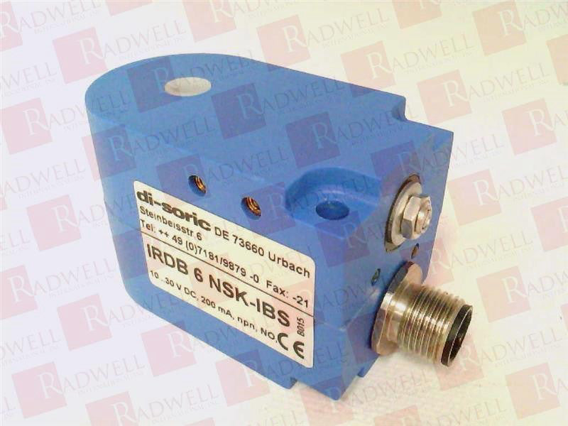DI-SORIC IRDB 6 NSK-IBS / IRDB6NSKIBS (NEW NO BOX)