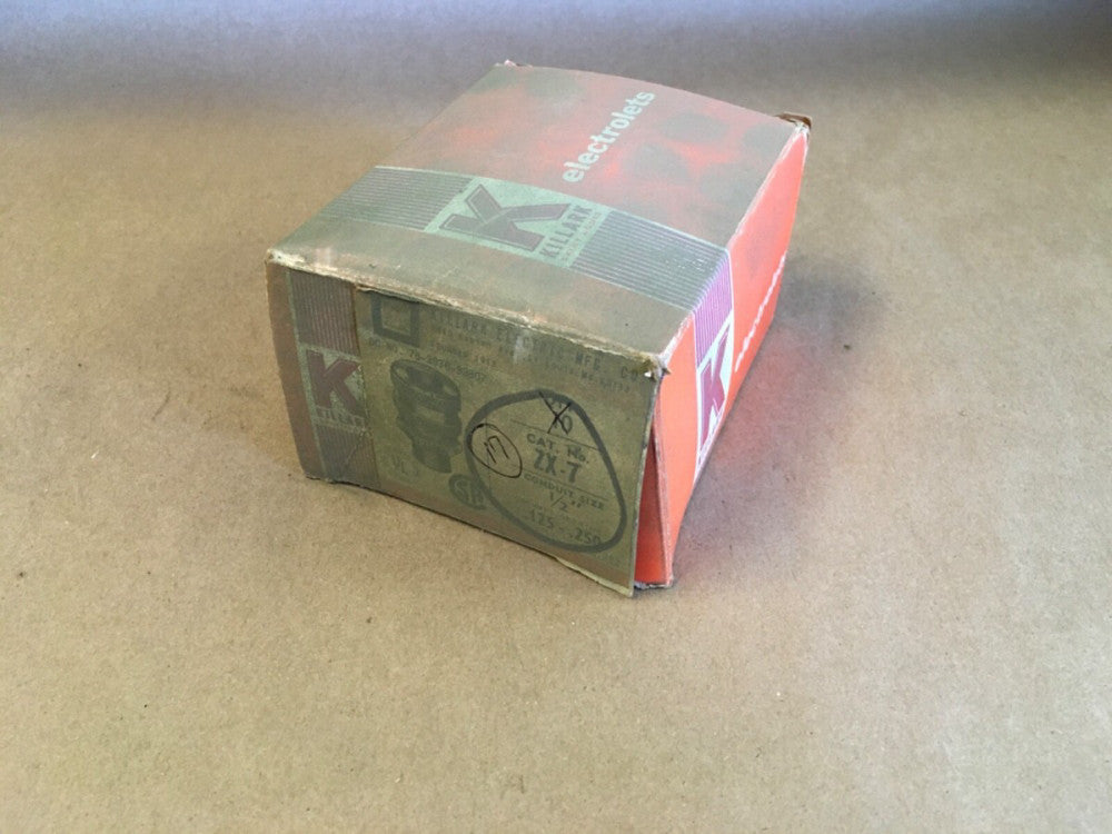 KILLARK ZX-7 CORD & CABLE CONNECTOR 1/2" *BOX OF 17*  (KB)
