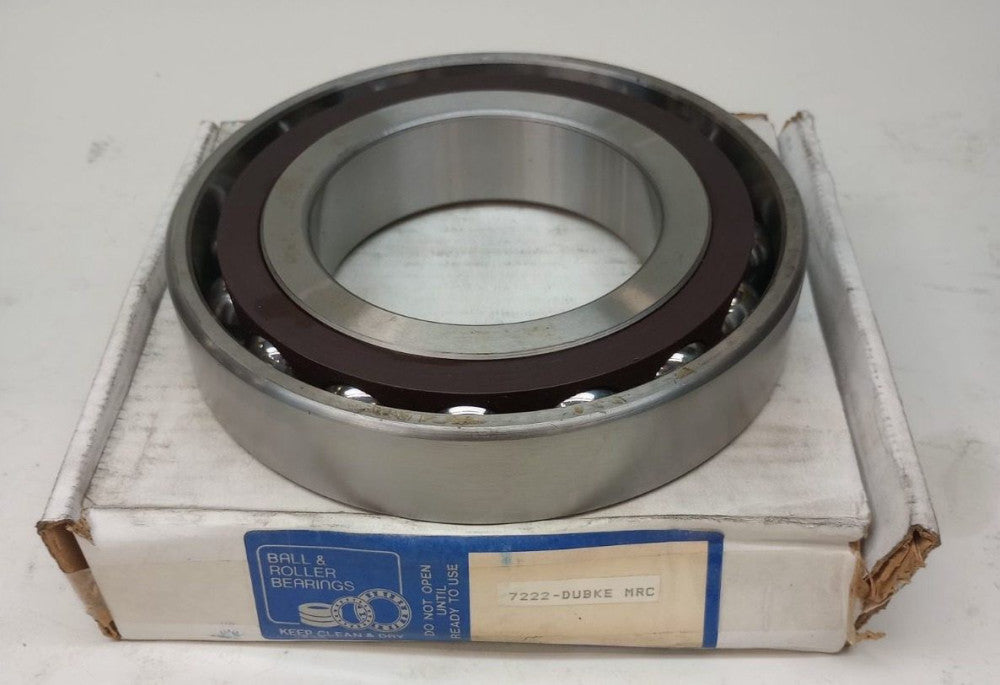 MRC 7222-DUBKE Angular Contact Ball Bearing 110X200X38mm 7222DUBKE
