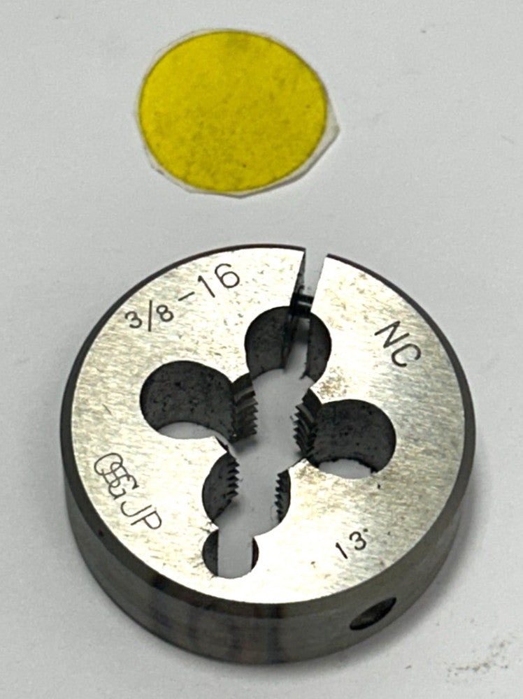 OSG HSS ADJUSTABLE ROUND SPLIT DIE  3/8-16