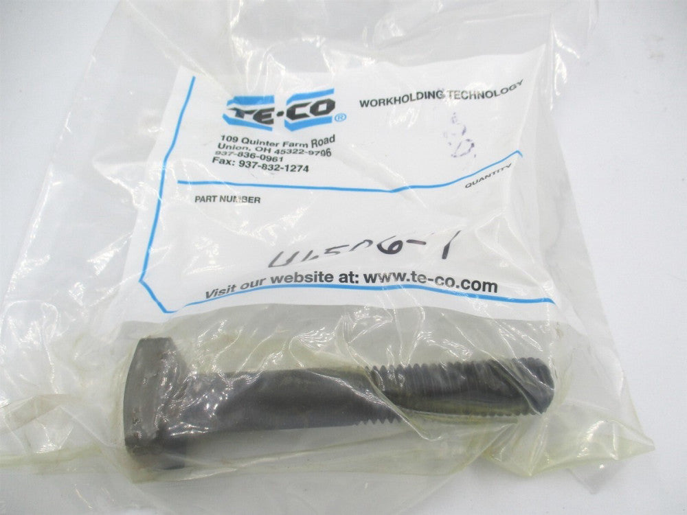 TE-CO (46506) 5/8-11 UNC 13/32" x 1-1/8" x 2" OAL Steel Black Oxide T-Bolt 