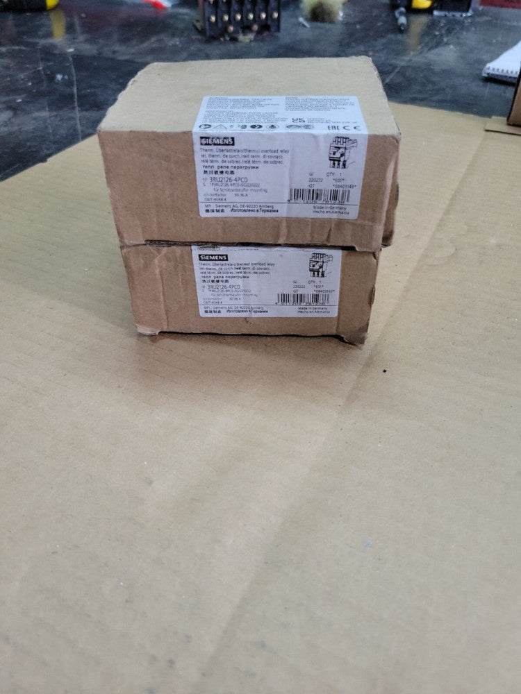 1- SIEMENS SIRIUS 3RU2126-4PC0 30-36FLA 600V OVERLOAD