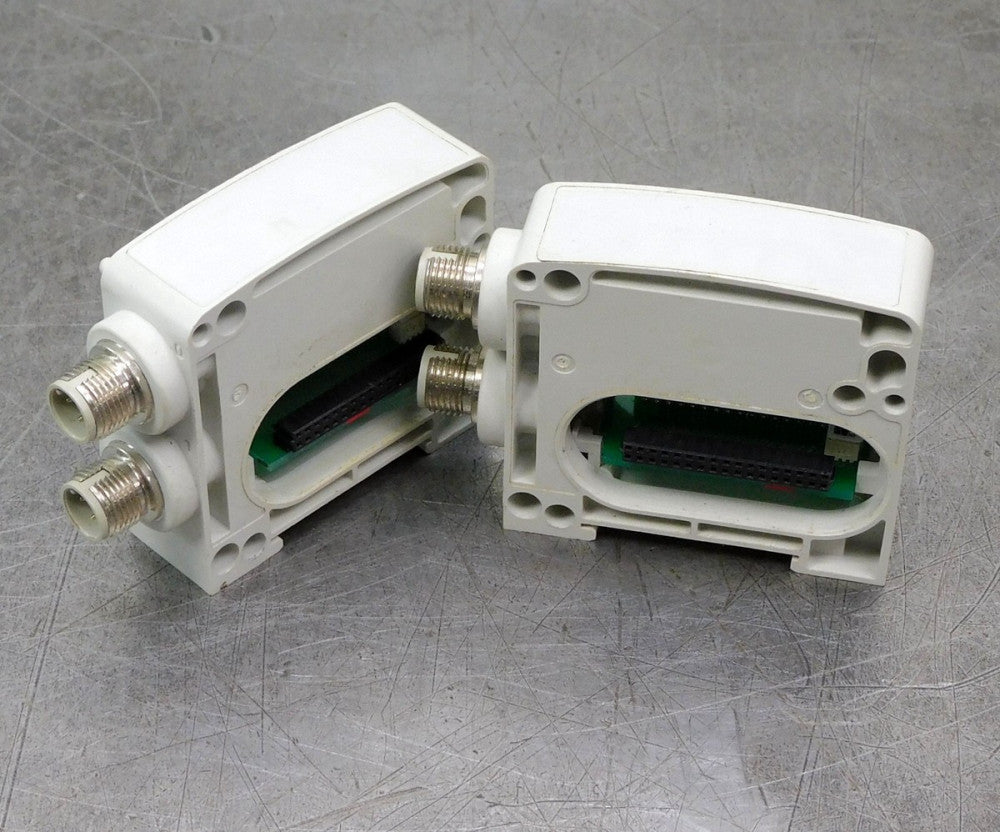 SMC VVQ1000W-130A-1 Pilot Valve Control Connector Assembly Lot of Two (2)