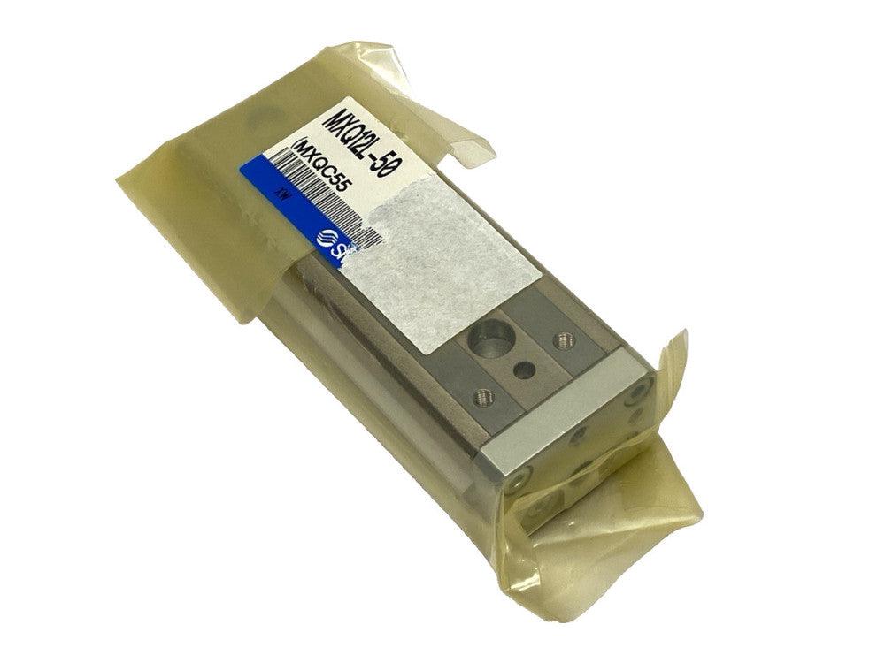 SMC MXQ12L-50 Pneumatic Precision Slide Table Actuator Guided Cylinder