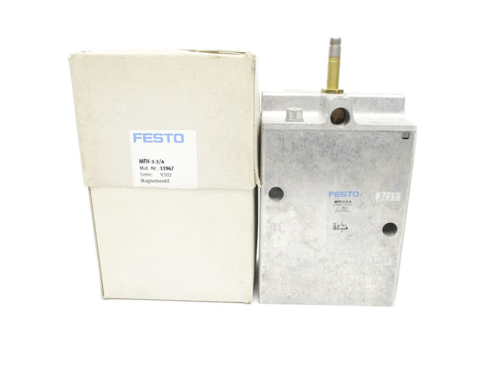 FESTO MFH-3-3/4 11967 28-120PSI NSMP
