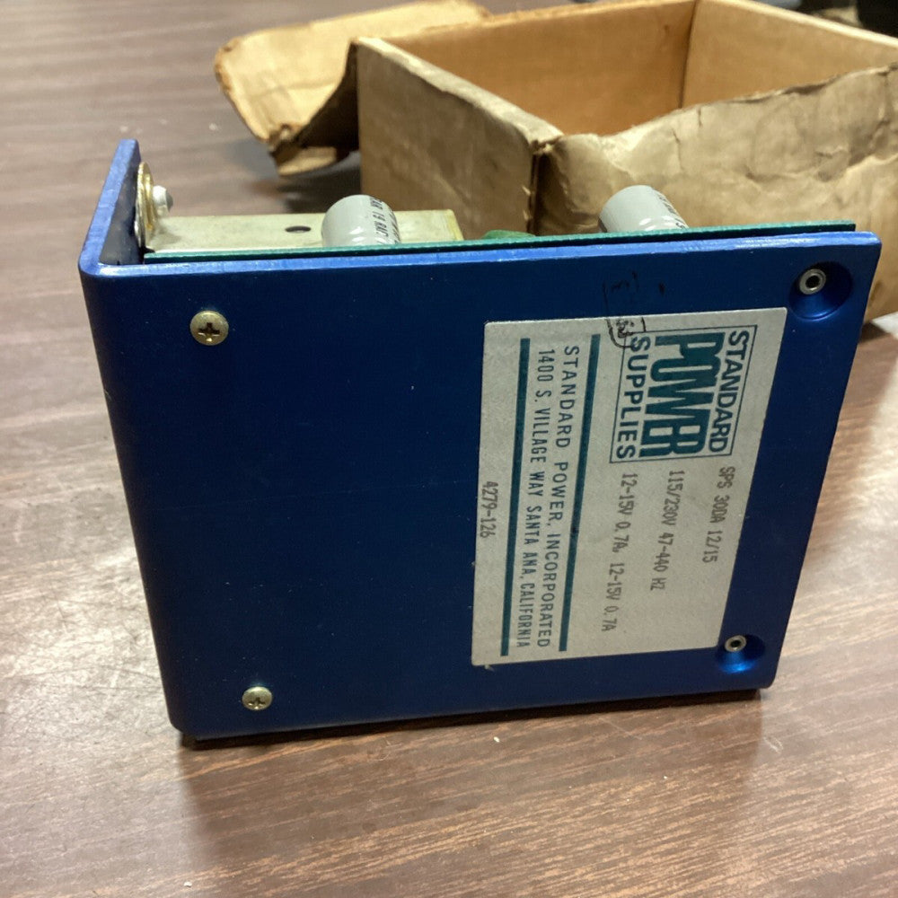 Standard Power, Inc. SPS 30DA 12/15 Power Supply