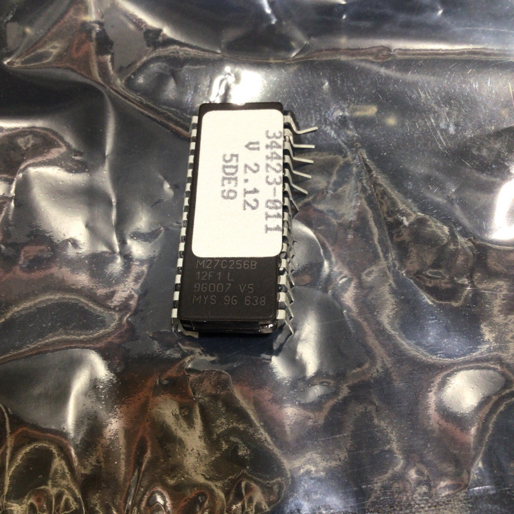 M27C256B-12FI L 34423-011 V 2.12 5DE9 NOS