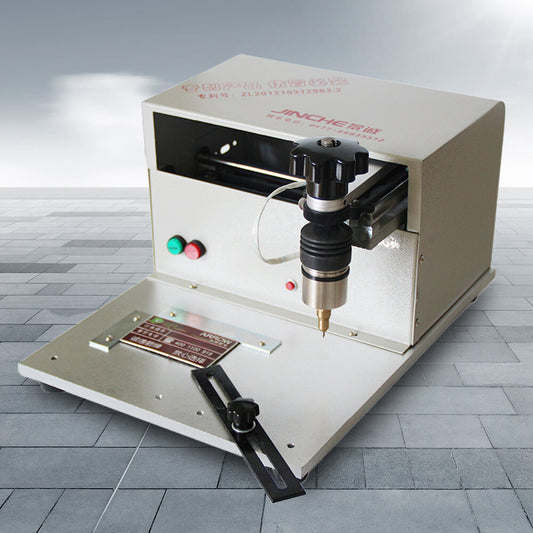 110V Electric Dot Peen Marking Machine Nameplate Metal Engraving Marking Machine