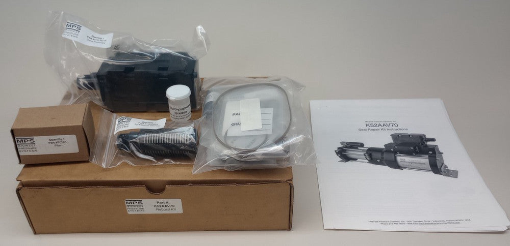 MPS K52AAV70 Rebuild Kit For Gas Pressure Booster
