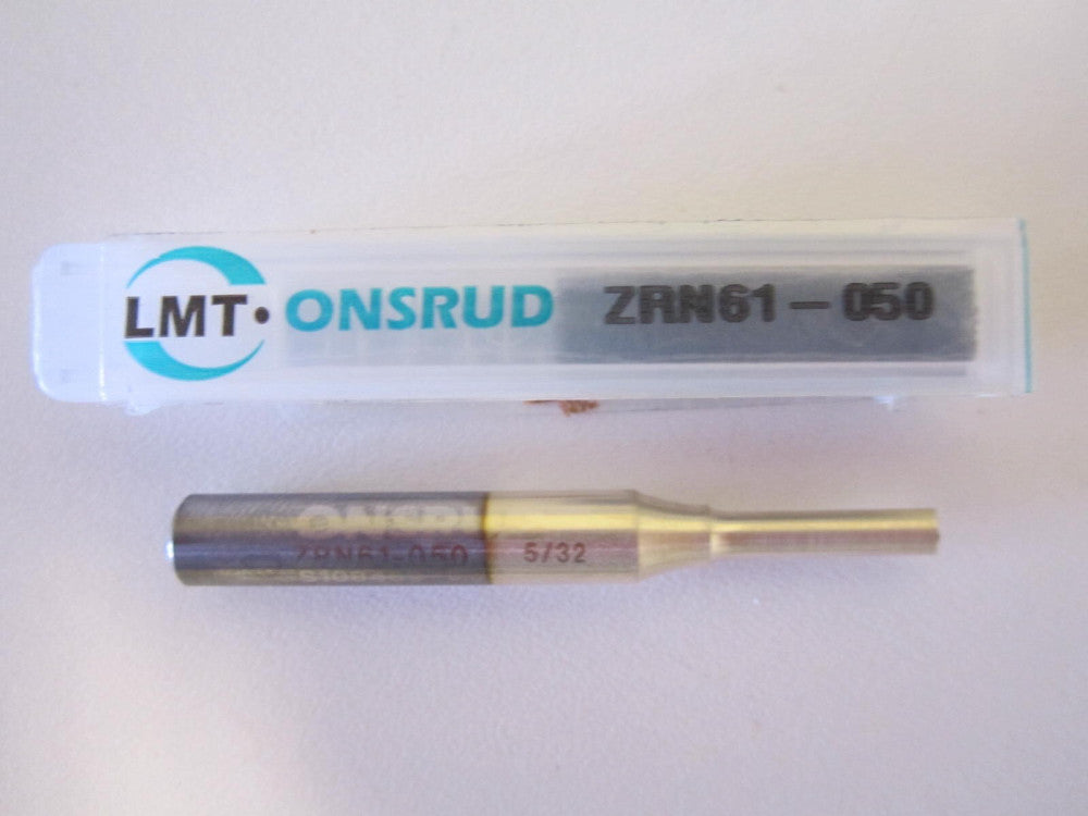 Onsrud (ZRN61-050) 5/32" x 2" OAL 1 Flute Straight Flute Carbide Router Bit 