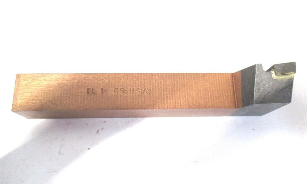 ACT (FL-16) 1 x 1 x 7 Style FL Grade C5 LH Carbide End Cutting Offset Tool Bit
