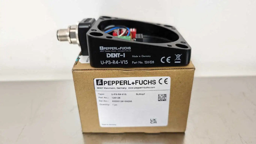 Pepperl+Fuchs U-P3-R4-V15 Base for Read/Write Station 126128 RS 485 Plug-in Conn
