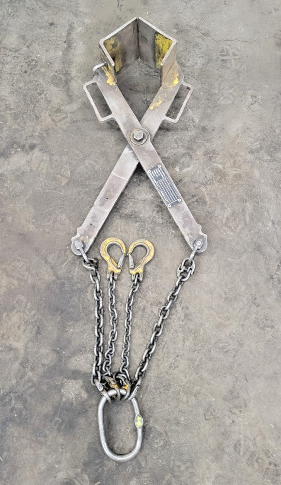 BAKER HUGHES 41651-C SCISSOR CLAMP, LOAD CAPACITY: 5500LBS, MODEL LG OD