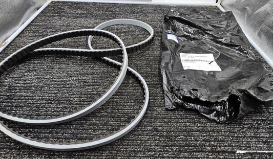 (QTY 3) 1000H075 NGGN25 Timing Belt NG W/57A Gray Neoprene Cover .405 OAG