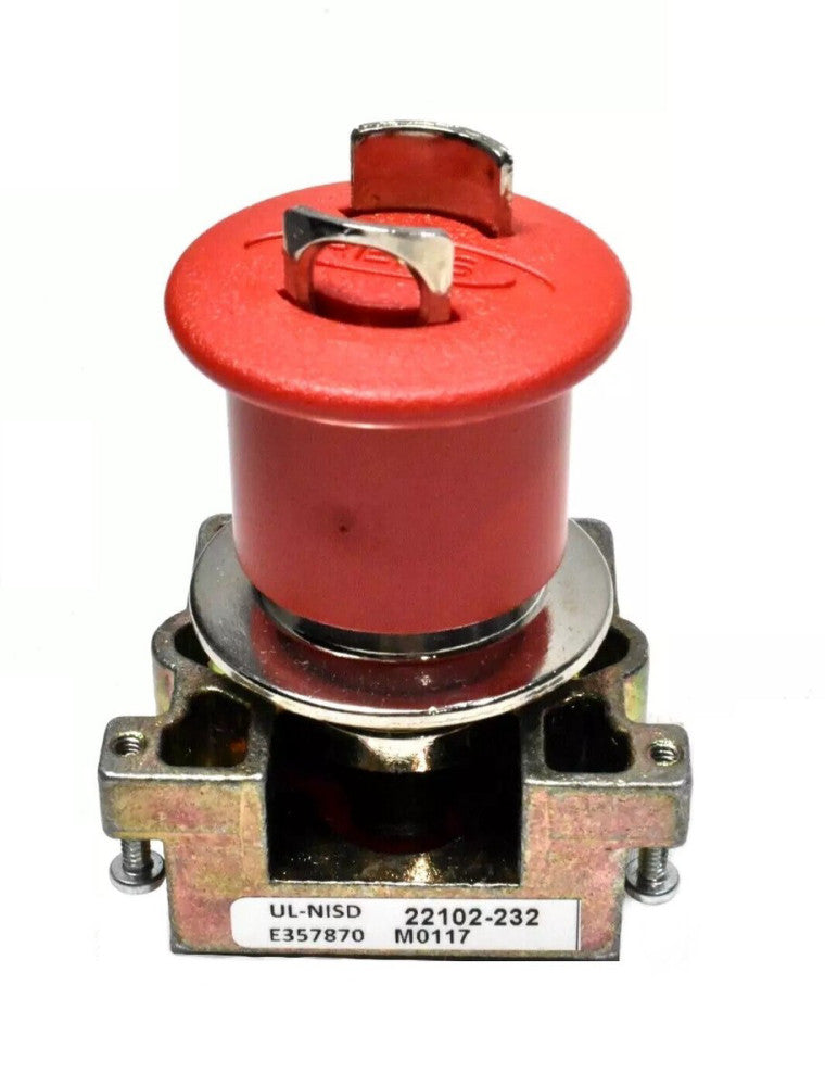 Rees 22102-232 Red Push Button Operator Switch