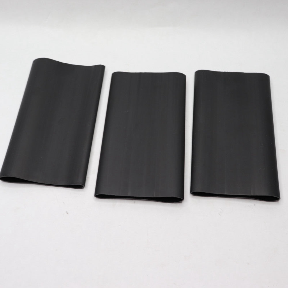 (3-Pk) Heat Shrink Tubing & Sleeves Black 3 to 1 2" x 6" Q5-3X-2-01-QB6IN-3