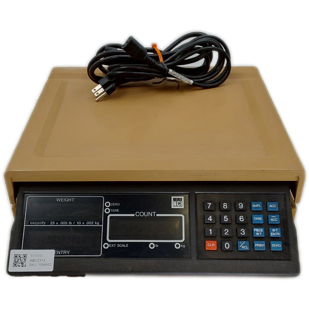 NCI Weigh-Tronix 115V 60Hz Scale 14"x12"  8200